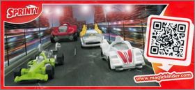 Voitures de course - Kinder Sprinty  - FF042 � FF045 - 2014