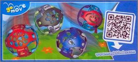 Balles - kinder Go move -  FF110A, FF111A, FF147A, FF148A