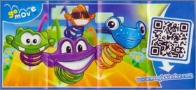 Ressorts  Fous - Kinder Go Move  - FF300 � FF303 - 2014