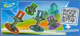 Toupies - Kinder Gomove - FF083 � FF086 - 2014