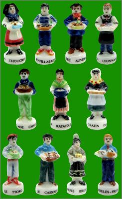 Les plats r�gionaux - 11 F�ves Brillantes - Nordia - 2002