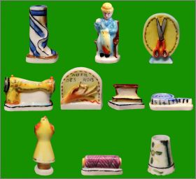 Au fil des rois - 10 F�ves Brillantes - Prime - 1996