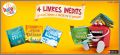 4 Livres inédits - Happy Meal - Mc Donald - Nathan - 2014
