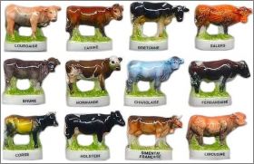 Vaches de Race - 12 F�ves brillantes - 2006