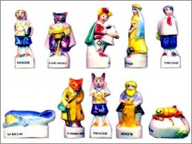 Pinocchio Disney 10 F�ves Brillantes (pr� s�rie) Nordia 2001