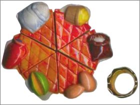 La galette des rois - 7 F�ves Brillantes - 2012