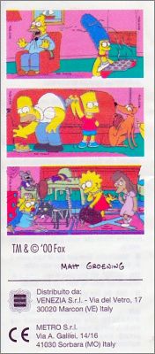 The Simpsons - Puzzles Dolcerie Veneziane - 2001
