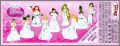 Disney Princess - Zaini - Figurines 2014 Robes transparentes