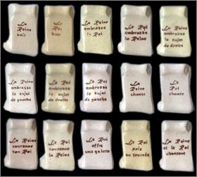 Les ordres du roi - 15 F�ves Brillantes Cera-Canous - 1997