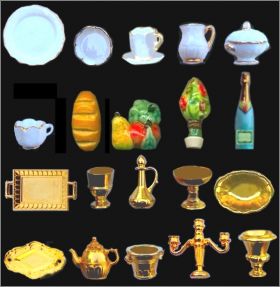 R�ception royale II Or - 20 F�ves Brillantes - Prime - 1998