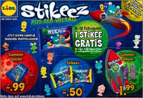 Stikeez - Aus dem Weltall - Lidl Allemagne - 10 mars 2014