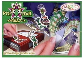 Pop star Grillys - Accessoires - kinder - 2S-64 � 2S-67