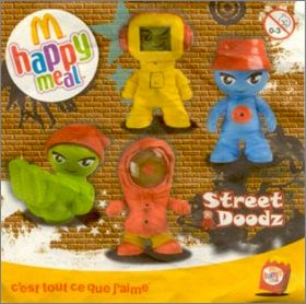 Street Doodz 2 (Gar�ons) - Happy Meal - Mc Donald - 2008