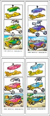 Voitures anciennes - Kinder - K91-102 � K91-103 - 1990