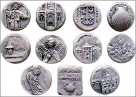 St Jacques de Compostelle - 11 F�ves Mates - Midgard - 2009