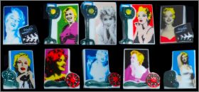 Marylin Monroe Pop Art - 10 F�ves Brillantes - 2012