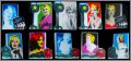 Marylin Monroe Pop Art - 10 F�ves Brillantes - 2012