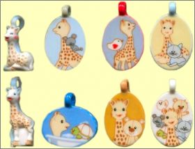 Sophie la Girafe - 8 F�ves Brillantes - Thema - 2015