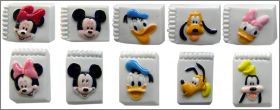 Mickey Croquis Disney - 10 F�ves Brillantes - Leclerc - 2015