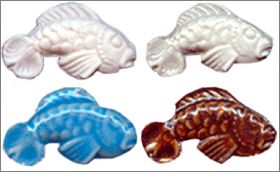 Le poisson - F�ves en email - Moyet Perrin / Aria