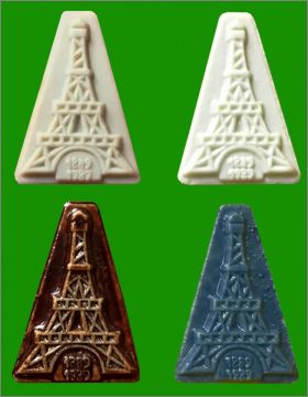 La Tour Eiffel - F�ves en email - Moyet Perrin / Aria - 1980