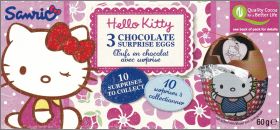 Hello Kitty - 10 Pendentifs - �ufs surprise - Sanrio - 2013