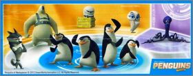 Les pingouins de Madagascar - Kinder surprise FF334 � FF342