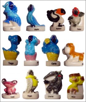 Rio 2  - 12 F�ves Brillantes - Auchan - 2015