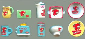 Vache qui rit Vintage - 10 F�ves Brillantes - 2015