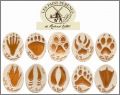 Empreintes d'animaux Les Pains P�r�nes F�ves Brillantes 2007