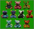 Mignons petits oursons - 10 F�ves brillantes - Prime - 2013