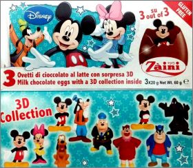 Mickey & Co - Disney 3D Collection - Figurines Zaini - 2014