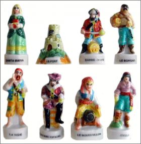 Pirates et Corsaires - 8 F�ves Brillantes - 1999