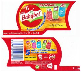 Mini-Babybel 5 mini-chaussettes � collectionner - 2007