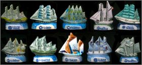 L'armada des voiliers - 10 F�ves brillantes - Alcara - 2009