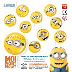 Moi Moche et M�chant Minions Balles rebondissantes Eurogift