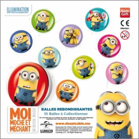 Moi Moche et M�chant Minions Balles rebondissantes Eurogift