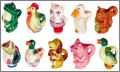 Pichets animaux - 10 F�ves Brillantes - Prime - 2006