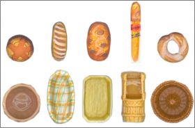 L'art du pain Bagu�pi - 10 F�ves Brillantes - Prime - 2006