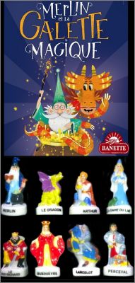 Merlin et la Galette Magique F�ves Brillantes Banette - 2015