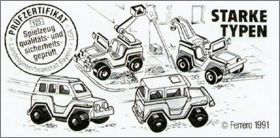 Starke Typen - Kinder surprise - Allemagne - 1991