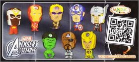 Avengers Assemble Marvel - Kinder - FF304 � FF315