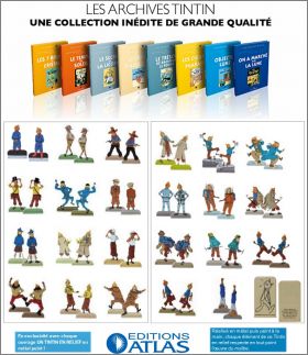 Tintin Herg� - Les Archives - Figurines Editions Atlas 2010