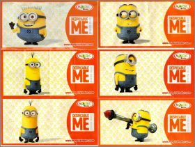 Minions Despicable Me Maxi Kinder FF-E-1 FF-E-8 P�ques 2015