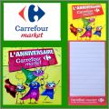 L'Anniversaire Carrefour Market - 2  Magnets - 2015
