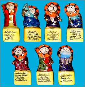 Les soleils de janvier - 7 F�ves Filet Or - BG Presse - 2004