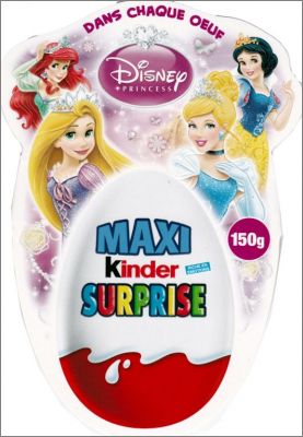 Princesses Disney - Maxi Kinder - FF-3-1 à FF-3-5