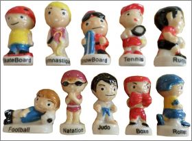 Les sportifs - 10 F�ves Brillantes