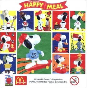 Snoopy - 50me Anniversaire - Happy Meal - Mc Donald - 2000