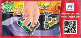 Trottinettes - Fingers Games - Kinder Joy - FF535A, FF535B